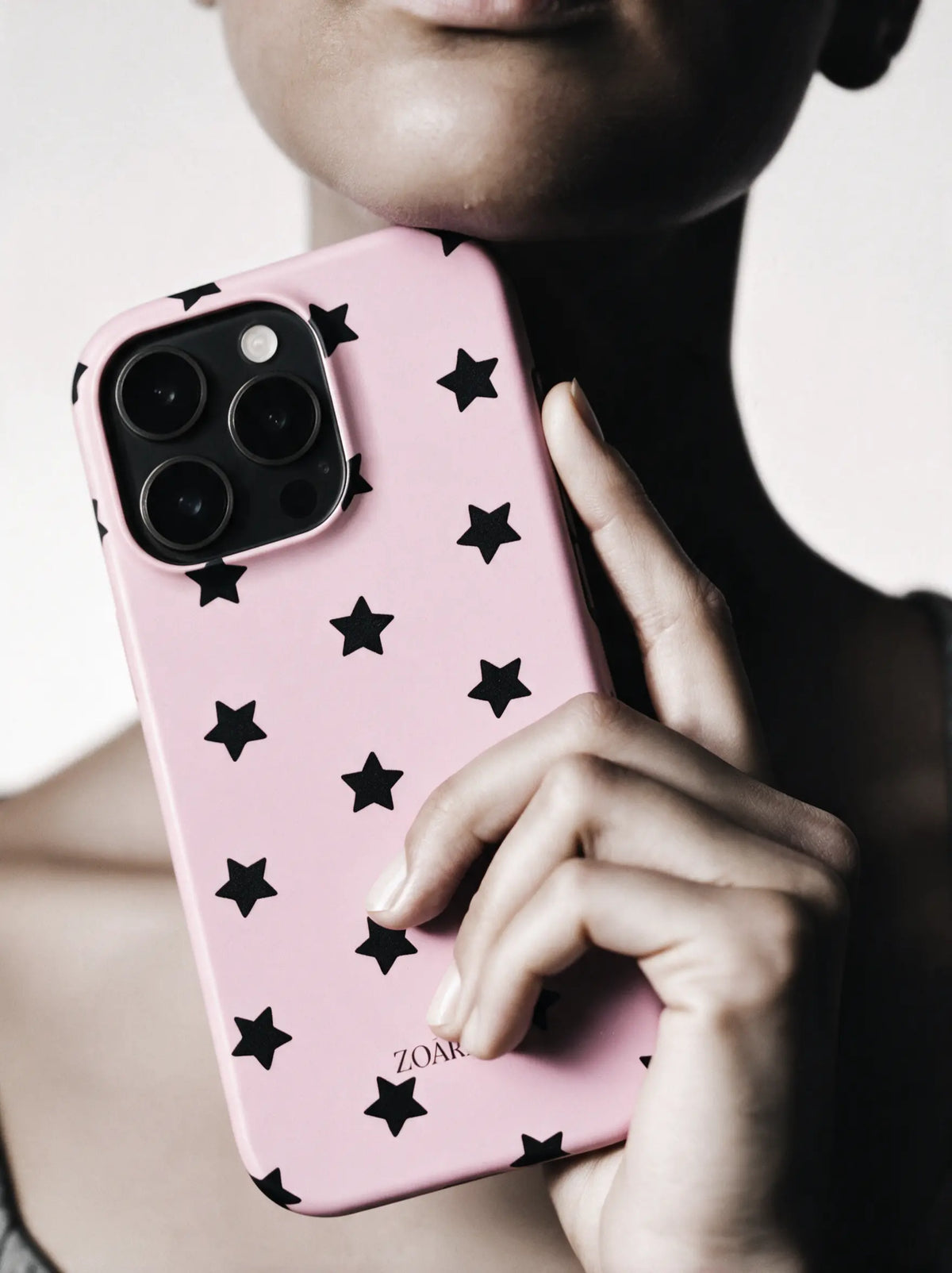 Star Dust Case – Aesthetic Handyhülle mit Sternen in Rosa