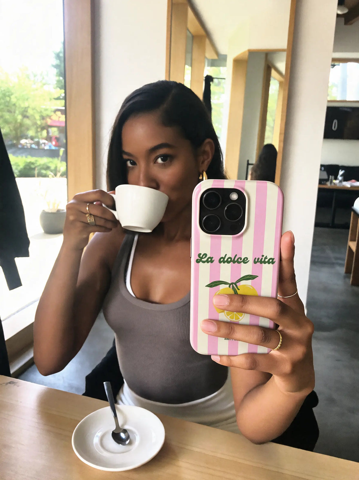 Pink Lemonade Case – Früchte Handyhülle in Rosa
