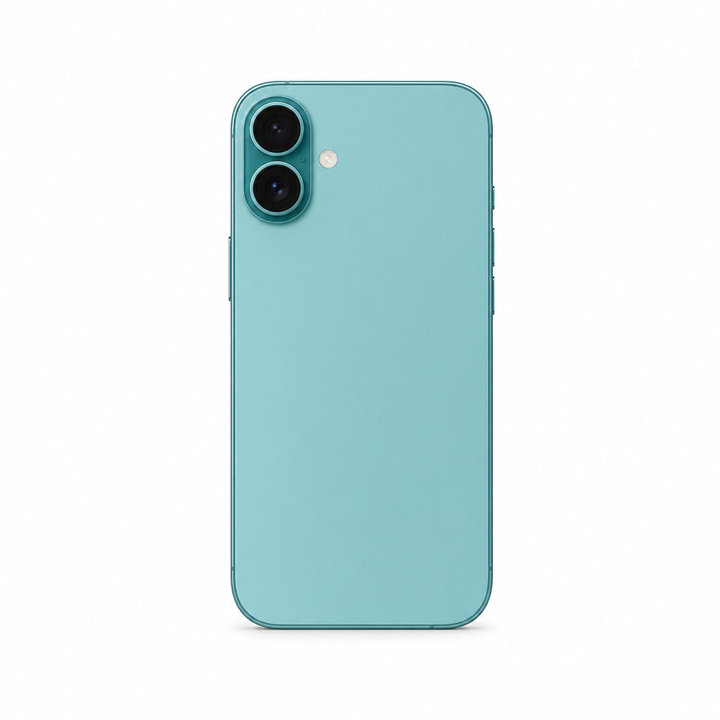 Handyhülle für iPhone 16 in Teal – minimalistisches ZOARA Case aus der Schweiz