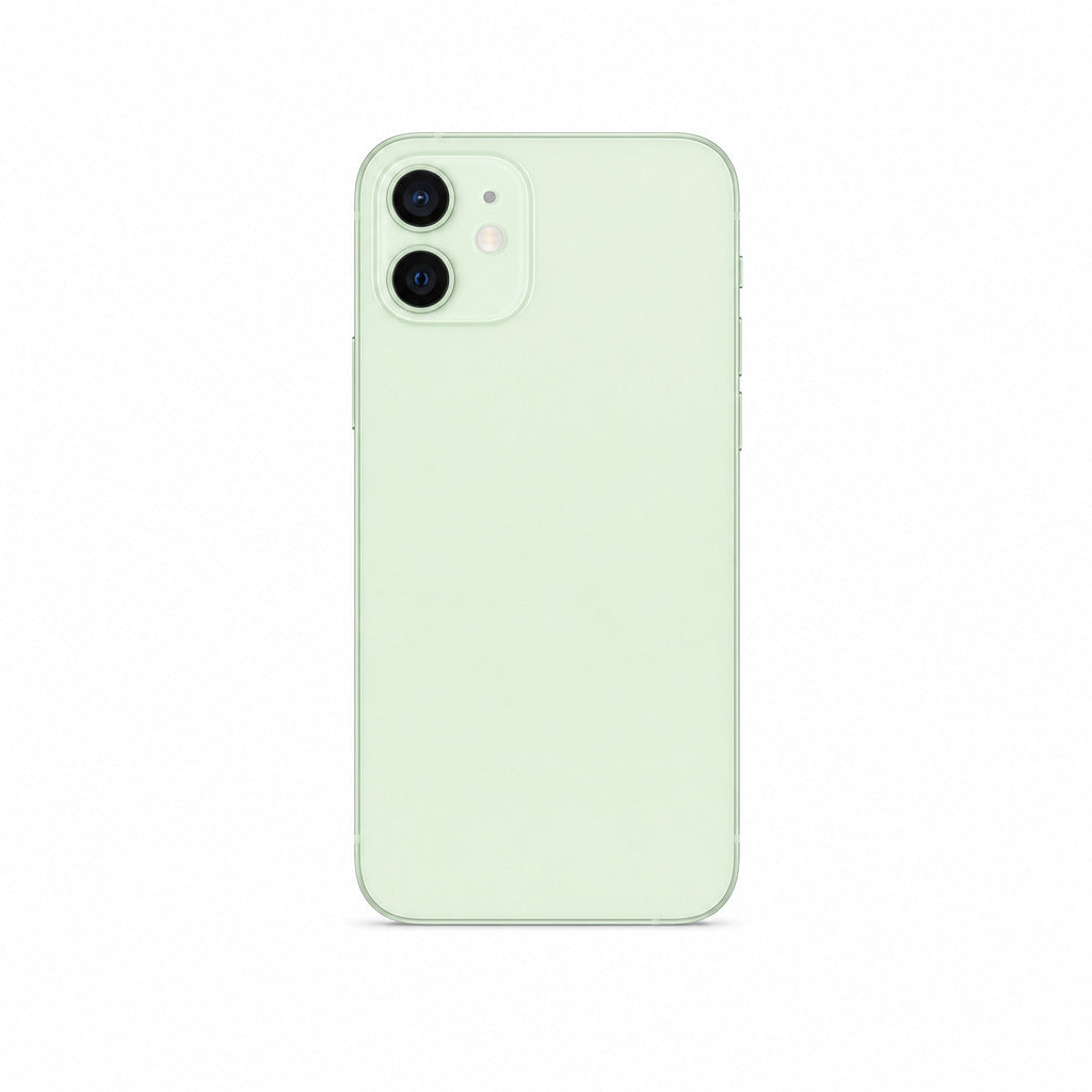 Cover für iPhone 12 Mini in Green – minimalistische Hülle von ZOARA aus der Schweiz