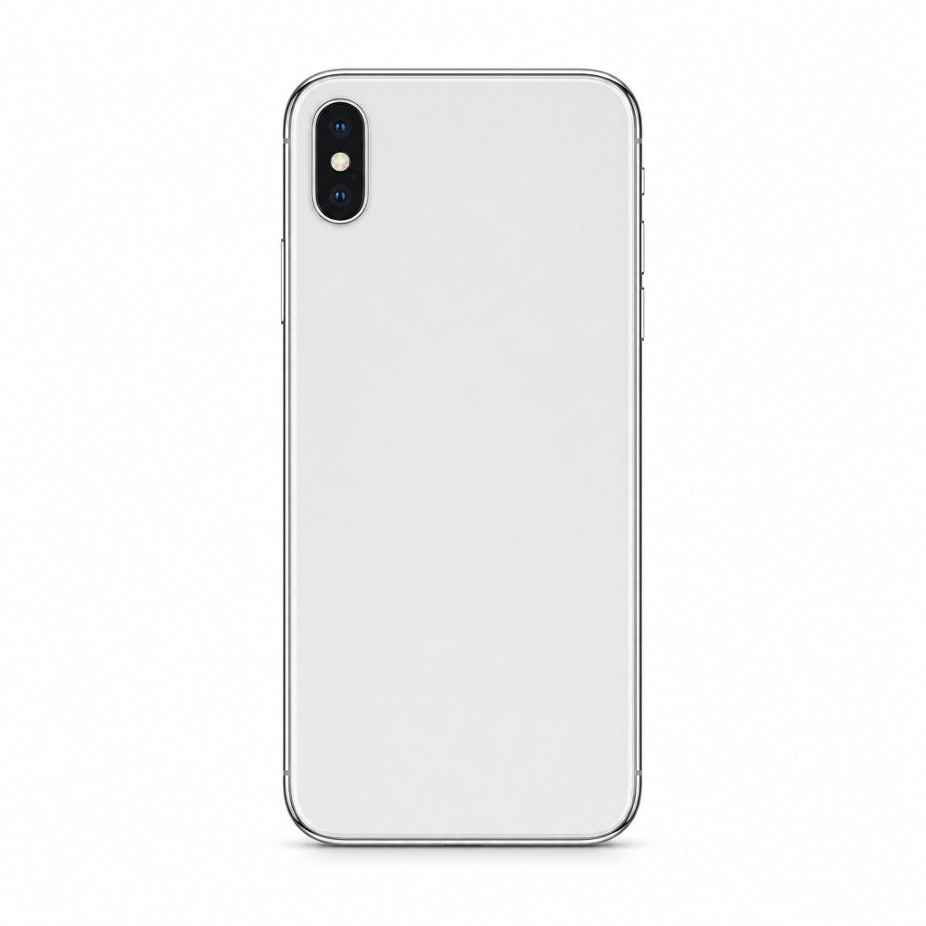Cover für iPhone X / XS in Silver – minimalistische Hülle von ZOARA aus der Schweiz