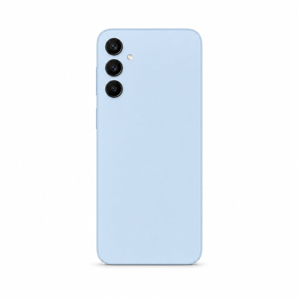 Samsung Galaxy A15 Case in Light Blue – Premium Cover von ZOARA, Schweizer Online-Shop