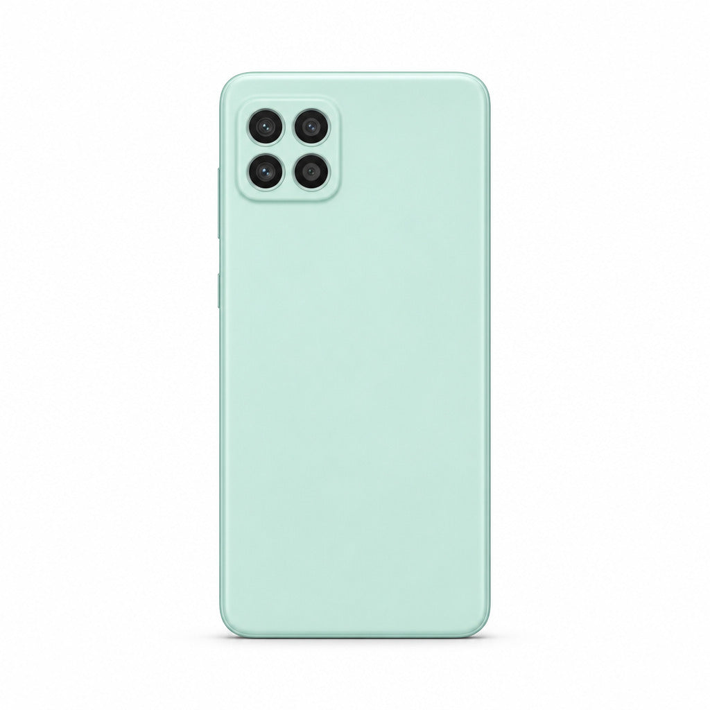 Cover für Samsung Galaxy A52 in Mint – minimalistische Hülle von ZOARA aus der Schweiz