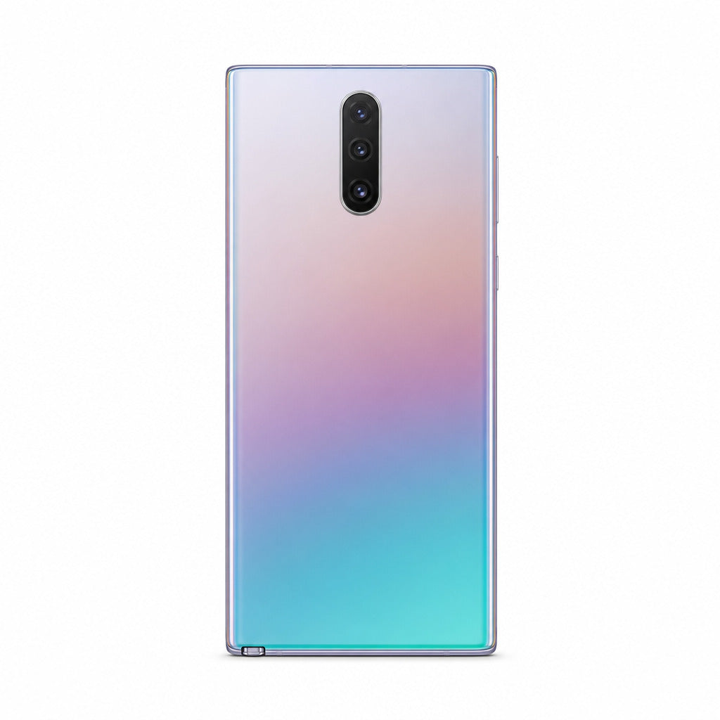 Cover für Samsung Galaxy Note 10 in Aura Glow – minimalistische Hülle von ZOARA aus der Schweiz