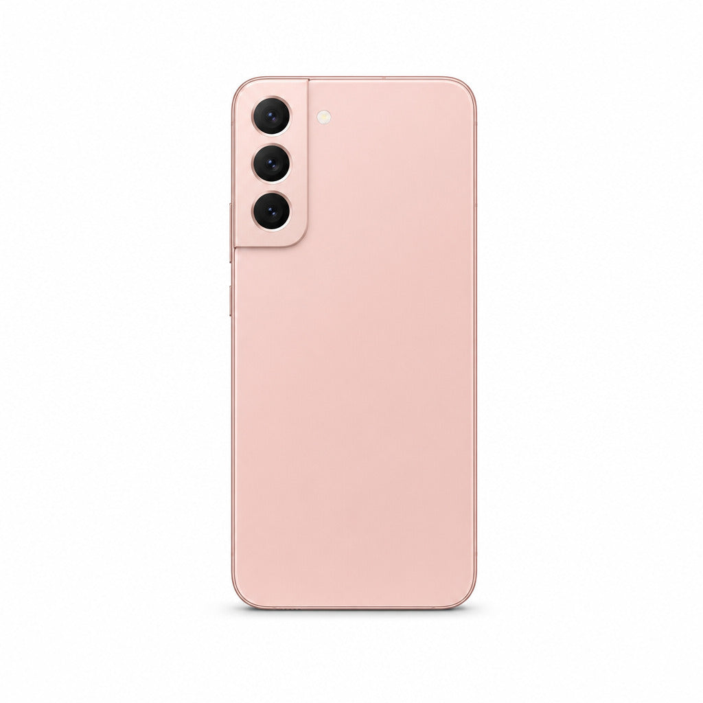 Cover für Samsung Galaxy S22 Plus in Pink Gold – minimalistische Hülle von ZOARA aus der Schweiz
