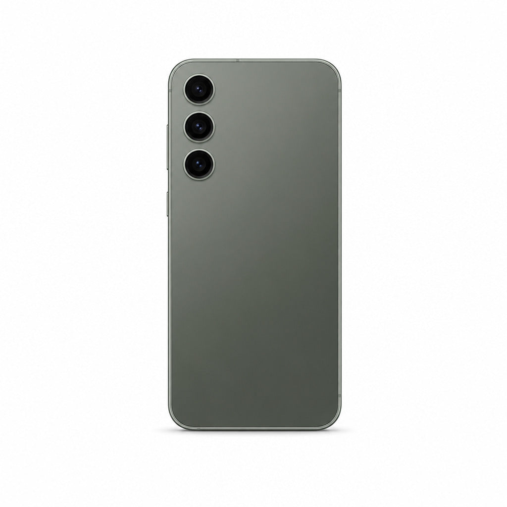Cover für Samsung Galaxy S23 in Botanic Green – minimalistische Hülle von ZOARA aus der Schweiz