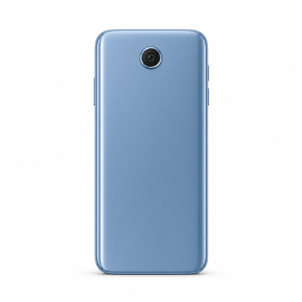 Cover für Samsung Galaxy S7 in Coral Blue – minimalistische Hülle von ZOARA aus der Schweiz
