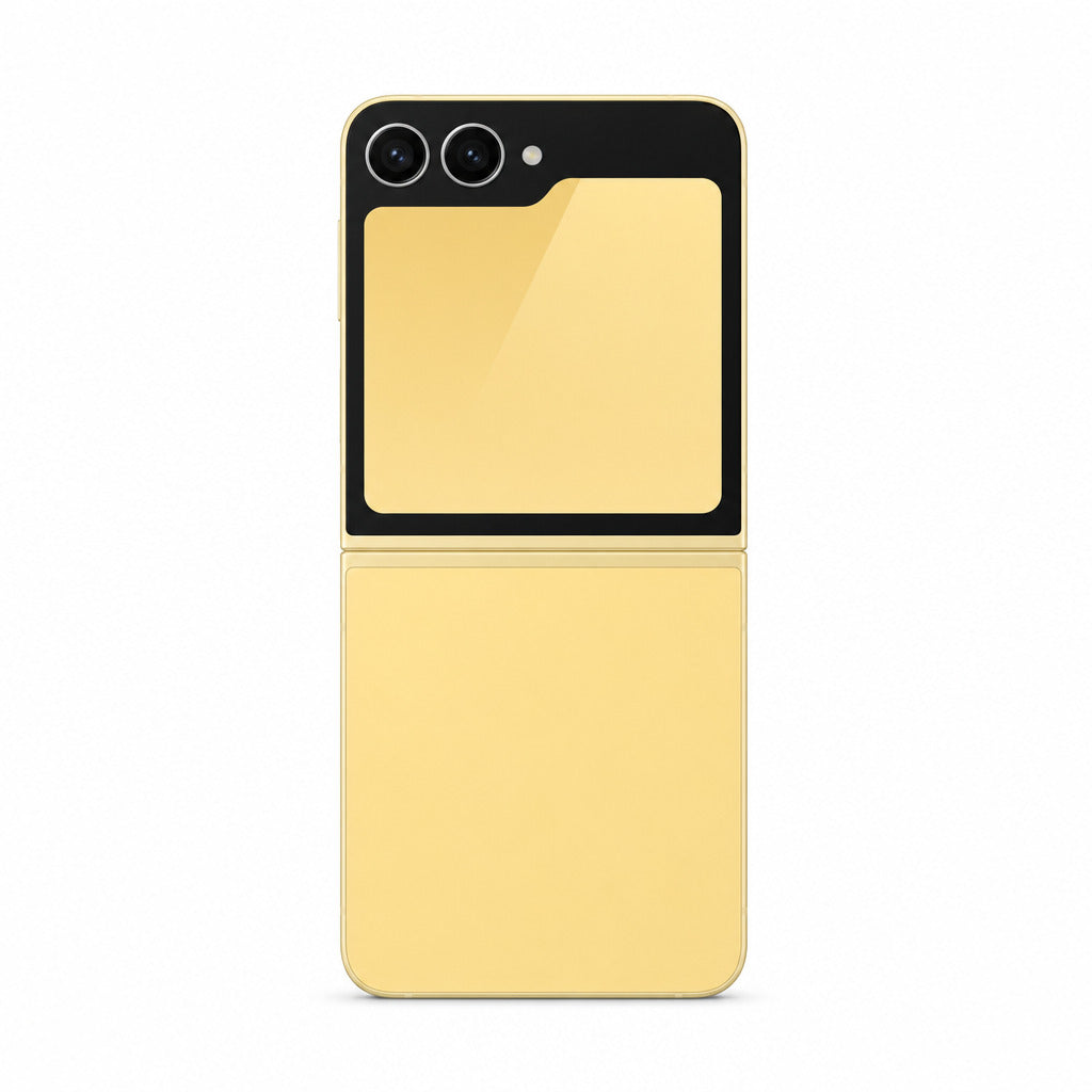 Samsung Galaxy Z Flip 6 Case in Yellow – Premium Cover von ZOARA, Schweizer Online-Shop