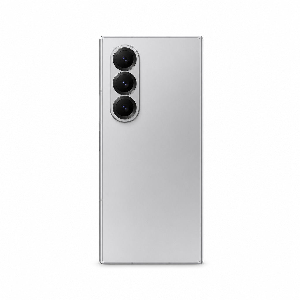 Handyhülle für Samsung Galaxy Z Fold 7 in Silver Shadow – minimalistisches ZOARA Case aus der Schweiz