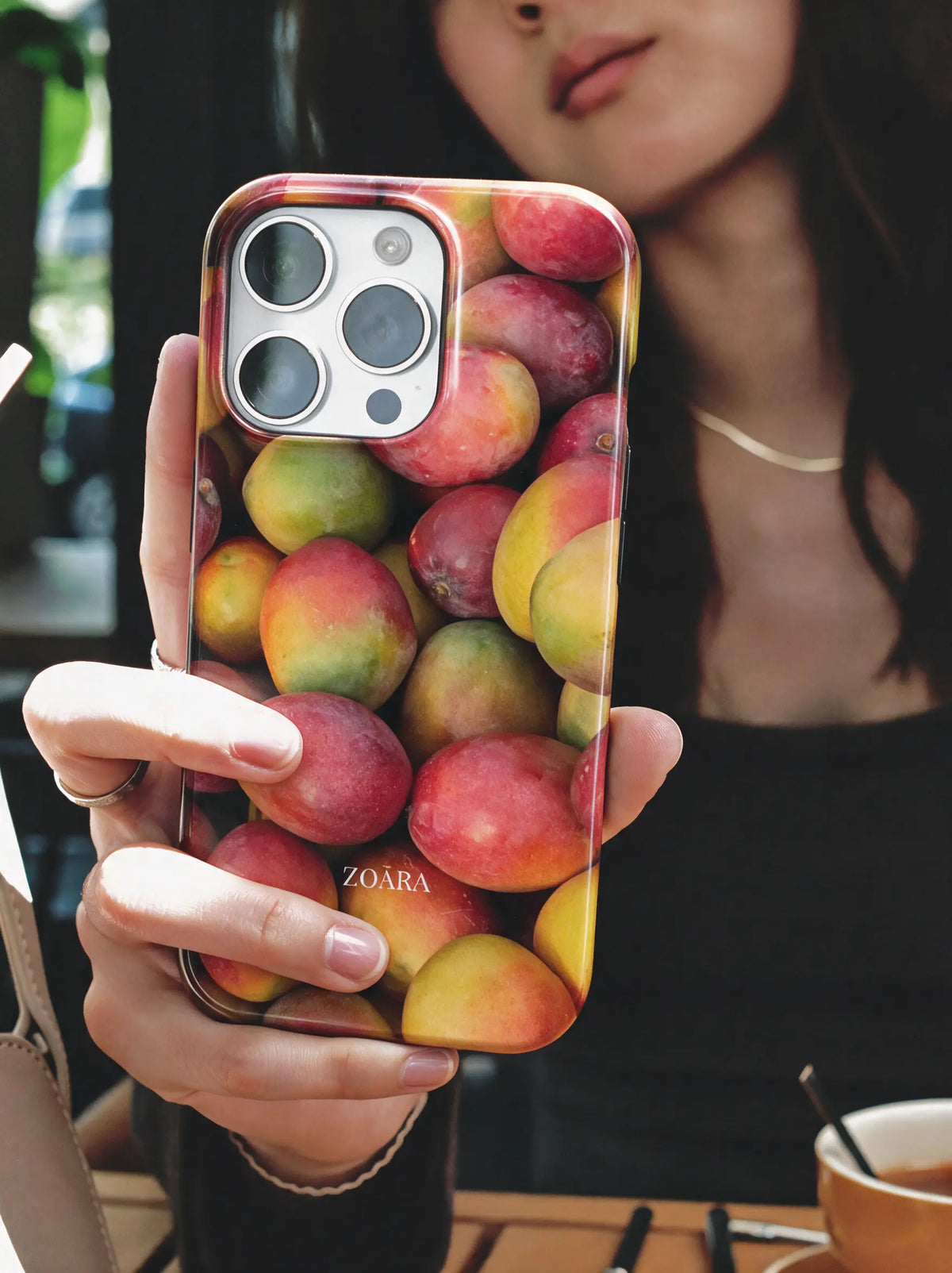 Tropical Mango Case – Früchte Handyhülle mit Mangos in Orange